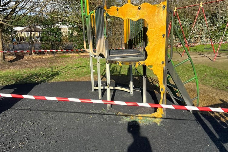 burnt widcombe playgound