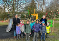A playground in Widcombe, Bath has been ruined after being set alight