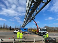 M5 will close overnight for gantry removal - plan your journey now
