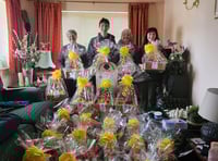 Lions egg on Easter with delicious hampers
