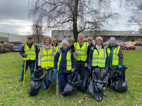 Midsomer Norton Wombles organise big clean up at trading estate