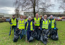 Midsomer Norton Wombles organise big clean up at trading estate
