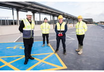 Work nearing completion on first phase of Keynsham Recycling Hub