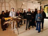 Artist holds first solo artist residency