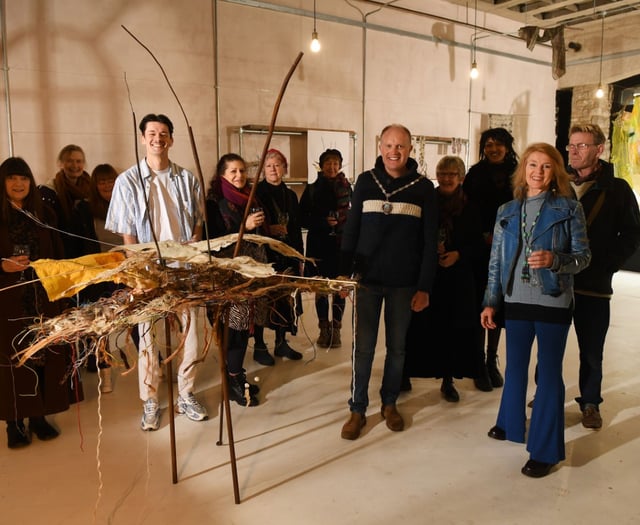 Artist holds first solo artist residency