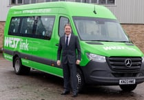 Dan Norris reveals the first WESTlink buses ahead of roll out