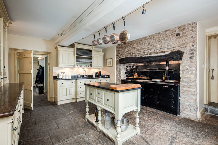 The former family home of Jacob Rees-Mogg in the village of Hinton Blewett, for sale at £2.75 million. See SWNS story SWLNhouse. Jacob Rees-Moggâs former family home is up for sale with a £2.75 million price tag. The Rees-Mogg family moved in to the idyllic country spread in Somerset in 1978, giving the future Tory MP and cabinet minister a lavish home to grow up in. The eight-bedroom property in the picture postcard village of Hinton Blewett, has also more recently been home to om Alexander, the CEO of Orange and T-mobile and the founder of Virgin Mobile. He lived at the Grade II Listed property for 20 years, even renting it out for a year to Irish pop band The Corrs.