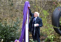 ‘Peace Pole’ unveiled at Ammerdown