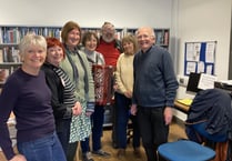 Paulton librarians say goodbye to their community librarian, Helen