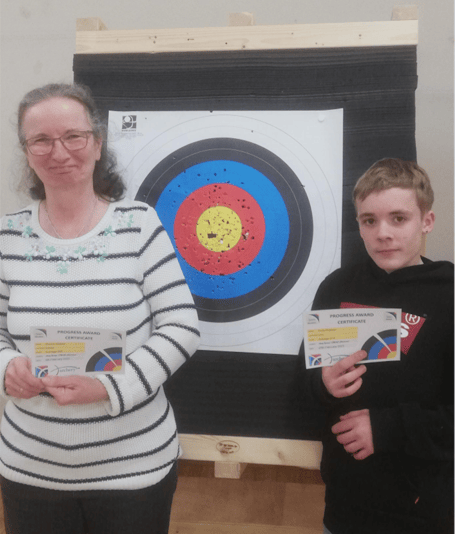 South Wansdyke Archery Club presented certificates to winning members.