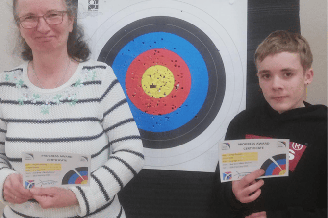 South Wansdyke Archery Club presented certificates to winning members.