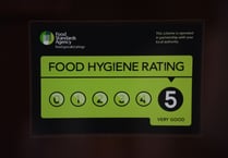Food hygiene ratings handed to 49 Mendip establishments