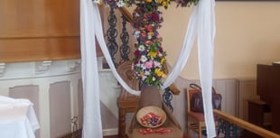 Paulton Methodist Church transform the wooden cross