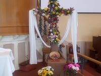 Paulton Methodist Church transform the wooden cross