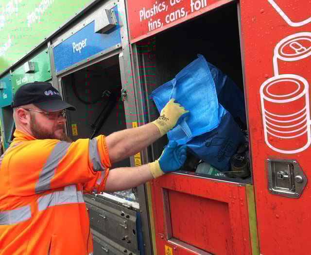 Recycling teams to collect as normal on Spring Bank Holiday 