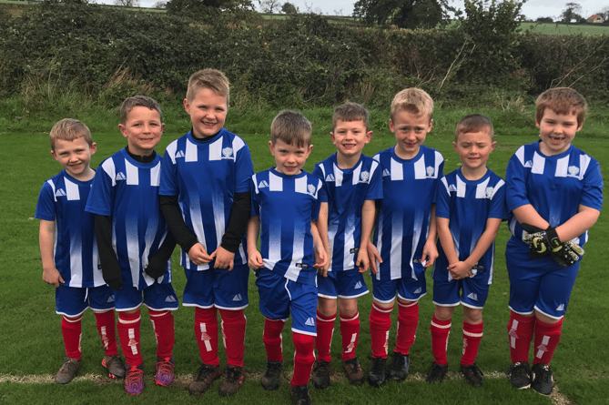 Radstock-based Stratton United youth team benefited from a Curo Communities Grant