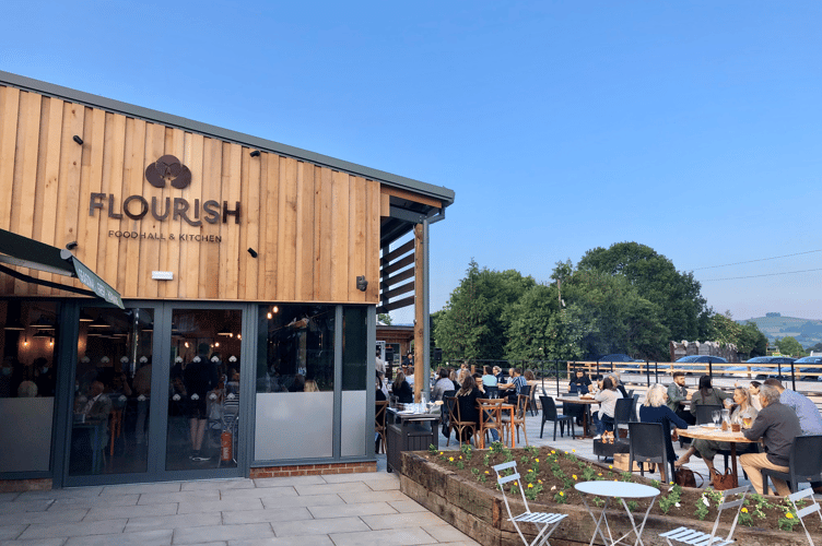 Flourish Foodhall & Kitchen opened recently and has won a newcomer award.