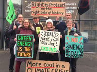 Climate protester indignant after guilty verdict