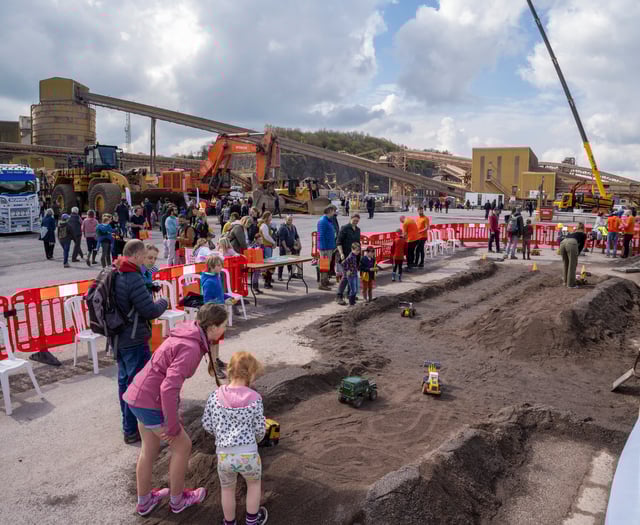 Over 5,000 people attend quarry open day