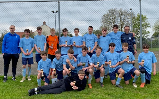 Timsbury U15's win . 