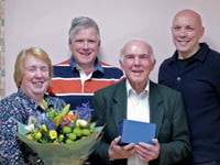 Dedicated members thanked for many years service in Timsbury