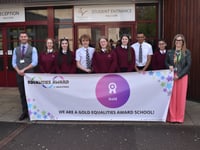 Going for gold: Somervale School earn highest level of Equaliteach’s Equalities Award