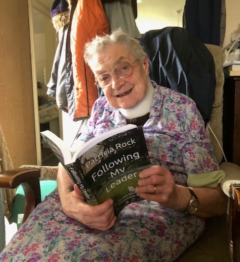 Midsomer Norton’s Rock completes autobiography aged 92!
