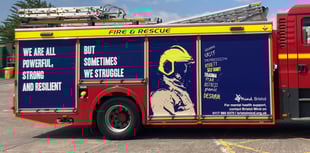 AF&RS wrap fire engines to encourage mental health conversation