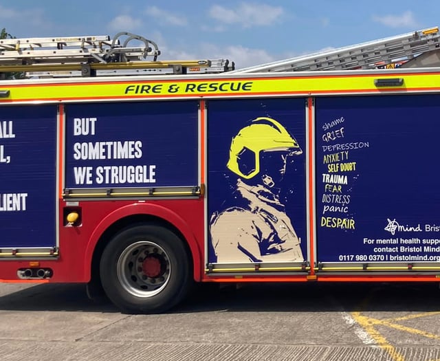 AF&RS wrap fire engines to encourage mental health conversation