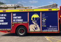 AF&RS wrap fire engines to encourage mental health conversation