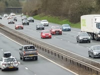 M5 lorry driver 'seriously' injured in hospital after tree crash