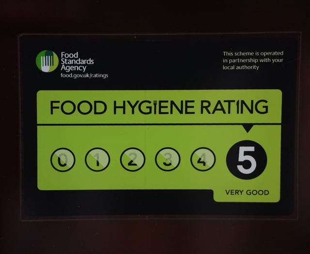 Food hygiene ratings handed to 19 North Somerset establishments