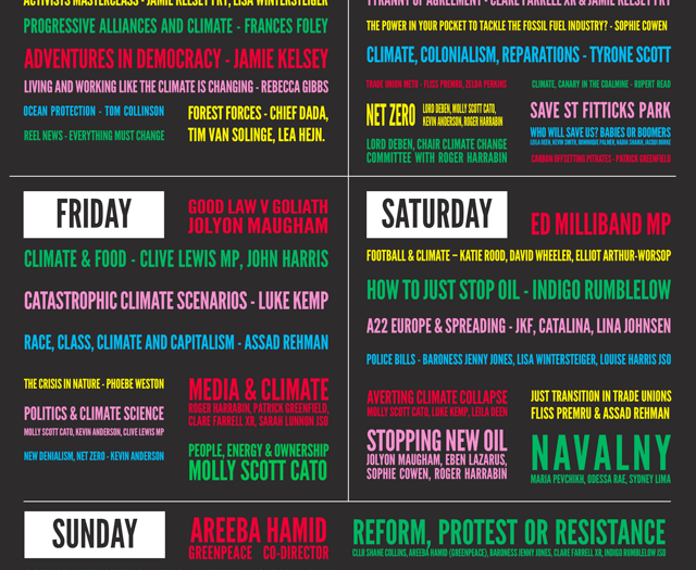 Off to Glastonbury Festival? Check out some of the 48 inspiring talks