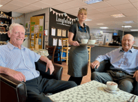 Somer Valley Rotary Club donate to  Westfield café