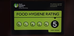 Food hygiene ratings given to two Bath and North East Somerset establishments