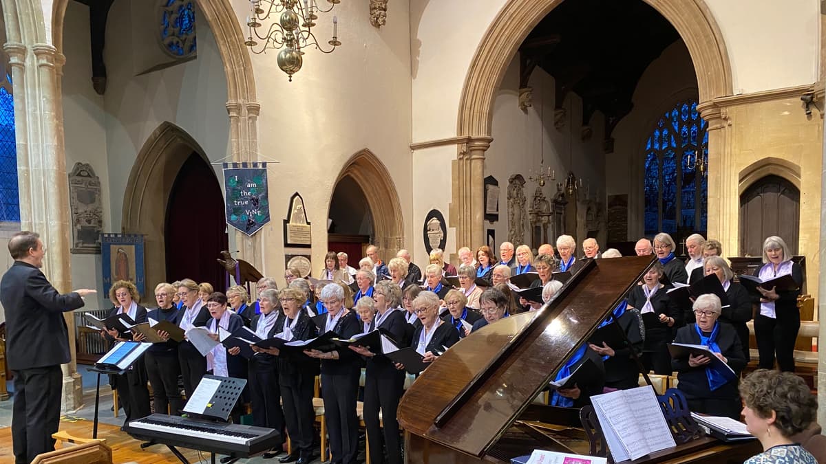 Good Afternoon Choir gets set to raise the roof at Keynsham Music