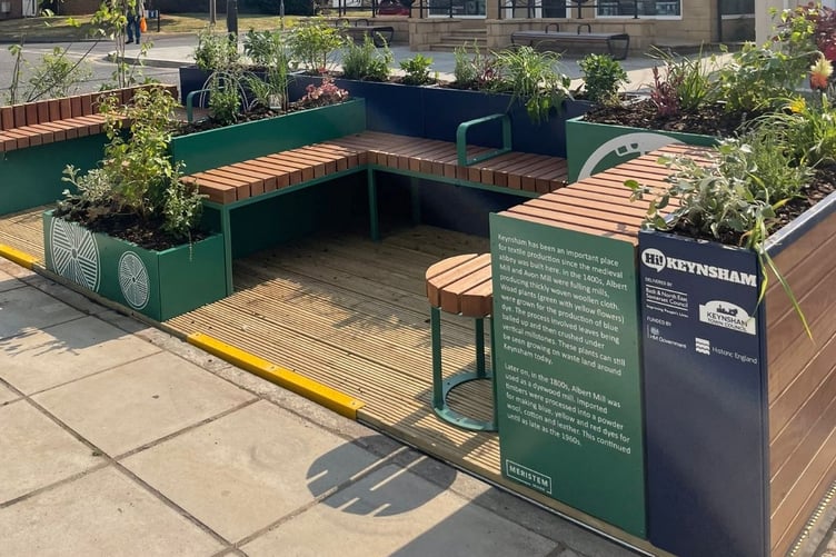Planters in Keynsham