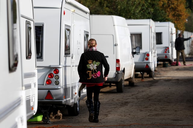 Almost 150 Traveller caravans in North Somerset