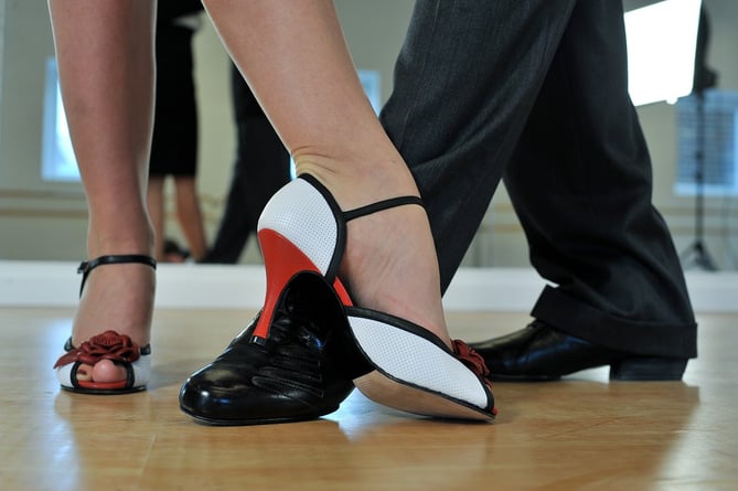 Mendip Dance Club put on their dancing shoes.