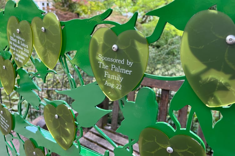 B&NES Council Botanical Gardens fence