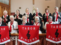 The Tabor Ringers entertain