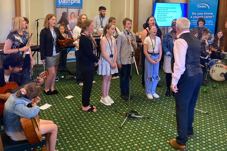 Bath phil and young carers