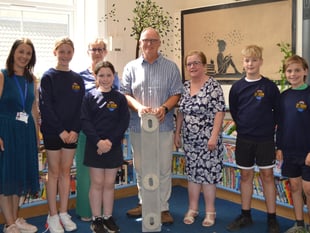 Nesting boxes donated by Parish Council