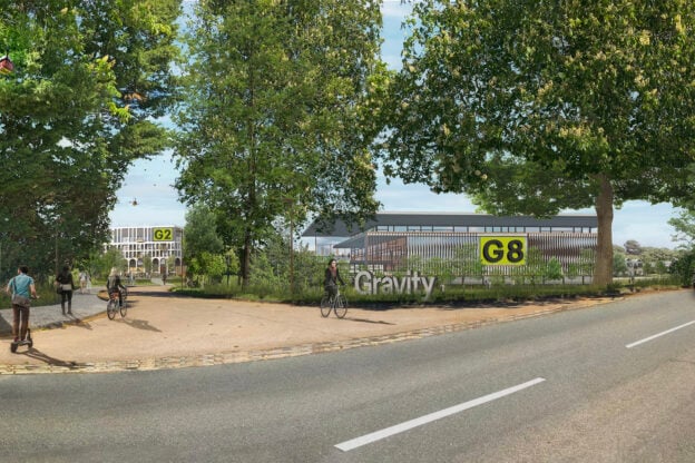 An impression of how the Gravity site near Bridgwater could look.