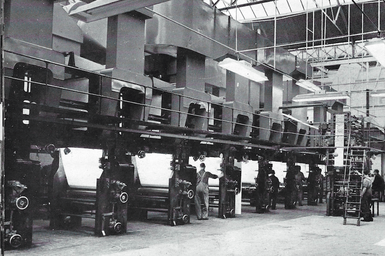 Purnells printing room