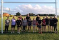 Ladies Social Team learn techniques from Bath Rugby Community Coach