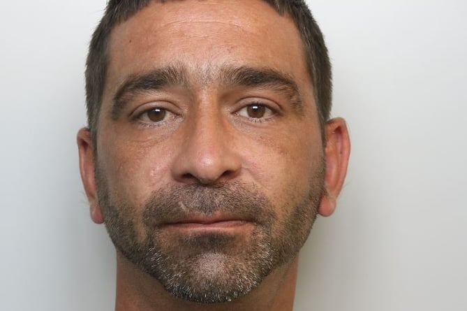 Jamie Hardy has been jailed for 13 years for rape and arson of victims belongings. 