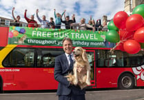Metro Mayor's birthday bus launches in Bath