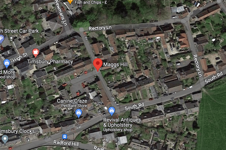 Maggs Hill, Timsbury, will be temporarily closed due to Bristol Water works.