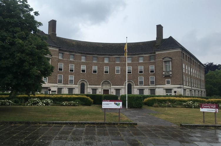 Somerset County Council\'s Headquarters At County Hall In Taunton. 